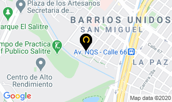 Mapa de Lavamatic Serviexpress S/m en Bogotá D.C
