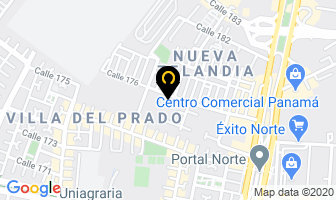 Mapa de Lavamax Express en Bogotá D.C