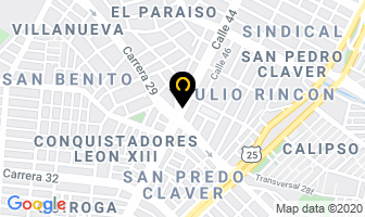Mapa de Lavamuebles R Y M en Cali