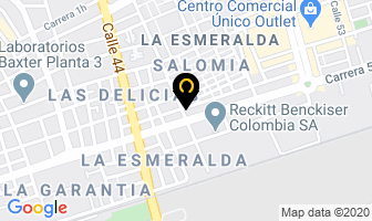 Mapa de Lavandería Aprisa Salomia en Cali