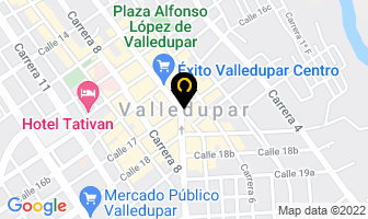 Mapa de Lavandería Cañahuate en Valledupar