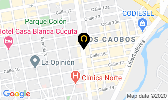 Mapa de Lavandería Classe Dry Cleaning en Cúcuta