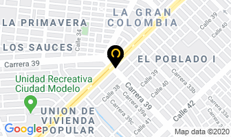 Mapa de Lavandería Cortialfombras en Cali