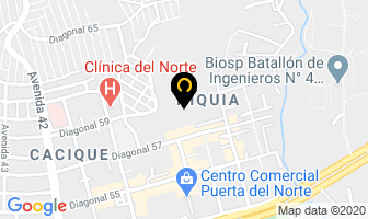 Mapa de Lavandería En Seco en Medellín