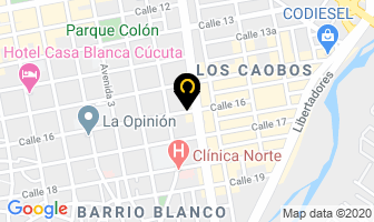 Mapa de Lavandería Imperio Jeans Ltda. en Cúcuta