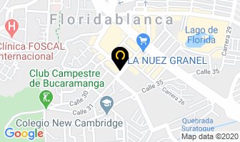 Mapa de Lavanderia Industrial Ultramatic en Floridablanca