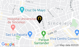 Mapa de Lavandería La Moderna en Sincelejo