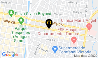 Mapa de Lavanderia Lavaclinic en Tulua
