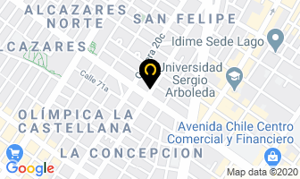 Mapa de Lavanderia Paramount en Bogotá D.C