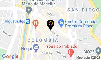 Mapa de Lavandería Personalizada en Medellín