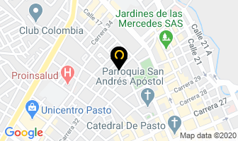 Mapa de Lavandería Profesional en Pasto