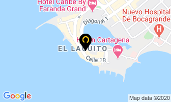 Mapa de Lavandería Punto Múltiple en Cartagena