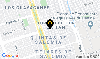 Mapa de Lavanderia Restaurar Arte Sas en Cali