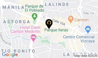 Mapa de Lavanderia Todo Limpio en Medellín