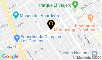 Mapa de Lavandería Y Tintorería Élite Express en Valledupar
