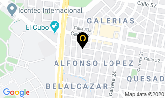 Mapa de Lavanderias Calitex en Bogotá D.C