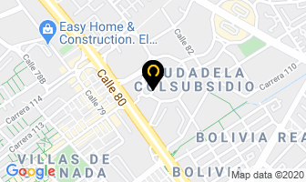 Mapa de Lavanderías Elegantex en Bogotá D.C