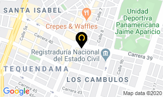 Mapa de Lavaropas Lavandería en Cali