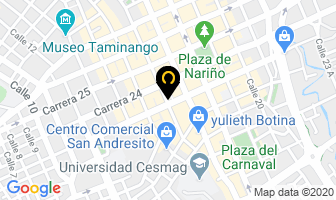 Mapa de Lavaseco Alemán en Pasto