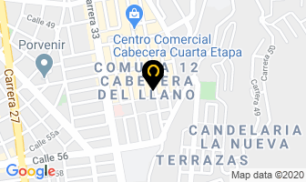 Mapa de Lavaseco Cabecera en Bucaramanga