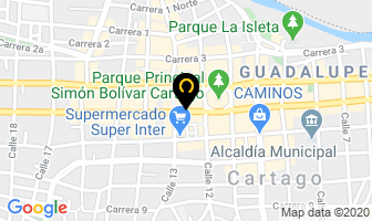 Mapa de Lavaseco El Mago en Cartago