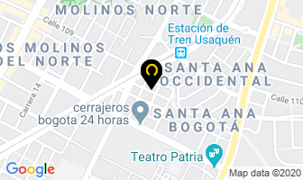 Mapa de Lavaseco Lava Express en Bogotá D.C