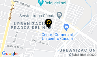 Mapa de Lavaseco Lavamaster en Cúcuta