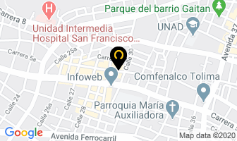 Mapa de Lavaseco Lavamatic en Ibagué