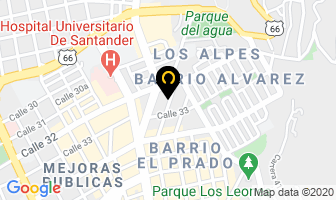 Mapa de Lavaseco Moderno en Bucaramanga