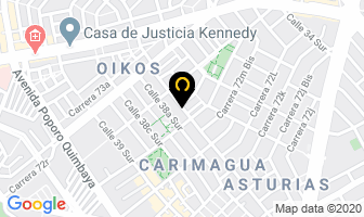 Mapa de Lavaseco Oikos en Bogotá D.C