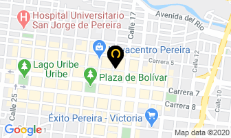 Mapa de Lavaseco Siglo Xx en Pereira