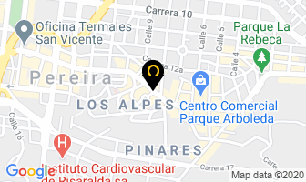 Mapa de Lavaseco Suprema en Pereira