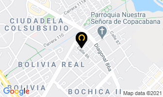 Mapa de Lavatap en Bogotá D.C