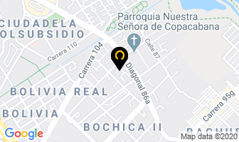 Mapa de Lavatapetes Bochica en Bogotá D.C
