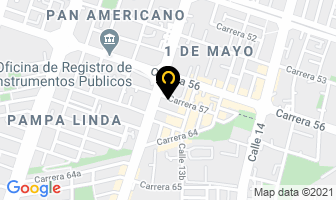 Mapa de Lavautos Calidad en Cali