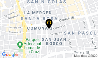 Mapa de Lavautos La 11 en Cali