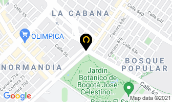 Mapa de Lavautos Pecas en Bogotá D.C