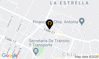 Mapa de Lavomaty Chia en Chía