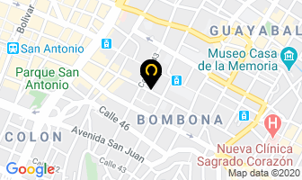 Mapa de L&e Servicios Y Eventos en Medellín