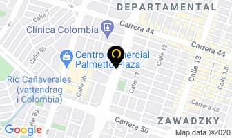 Mapa de Leasing Corficolombiana S.a. en Cali