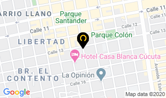 Mapa de Leasing De Occidente S.a. en Cúcuta