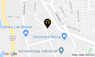 Mapa de Leche Alquería en Neiva