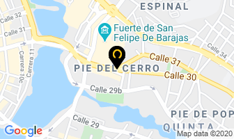 Mapa de Lecta Ltda. en Cartagena