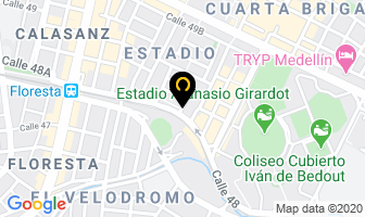Mapa de Lecta Ltda. en Medellín