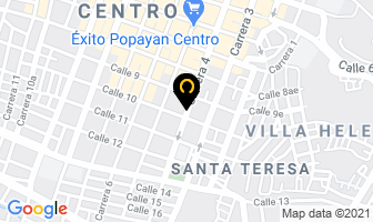 Mapa de Leer Mundo Inversiones en Popayán