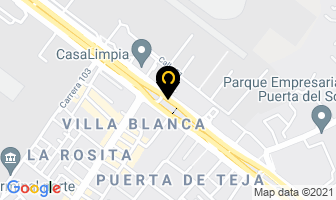 Mapa de Legal Logistic en Bogotá D.C