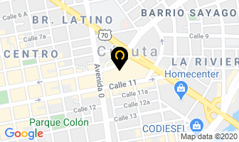 Mapa de Leila Boutique en Cúcuta