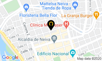 Mapa de Leiva´s Publicidad en Neiva