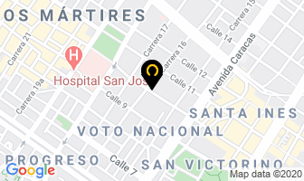 Mapa de Lence Hogars en Bogotá D.C