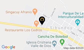 Mapa de Lency Hogar en Sibundoy